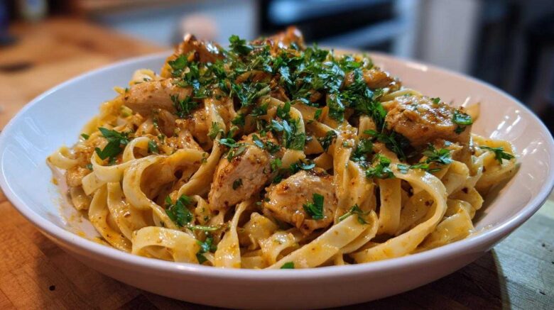 One-Pot Cajun Chicken Alfredo