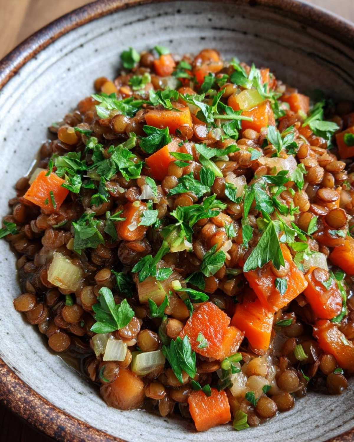 One-Pot Lentil Stew - detail 1