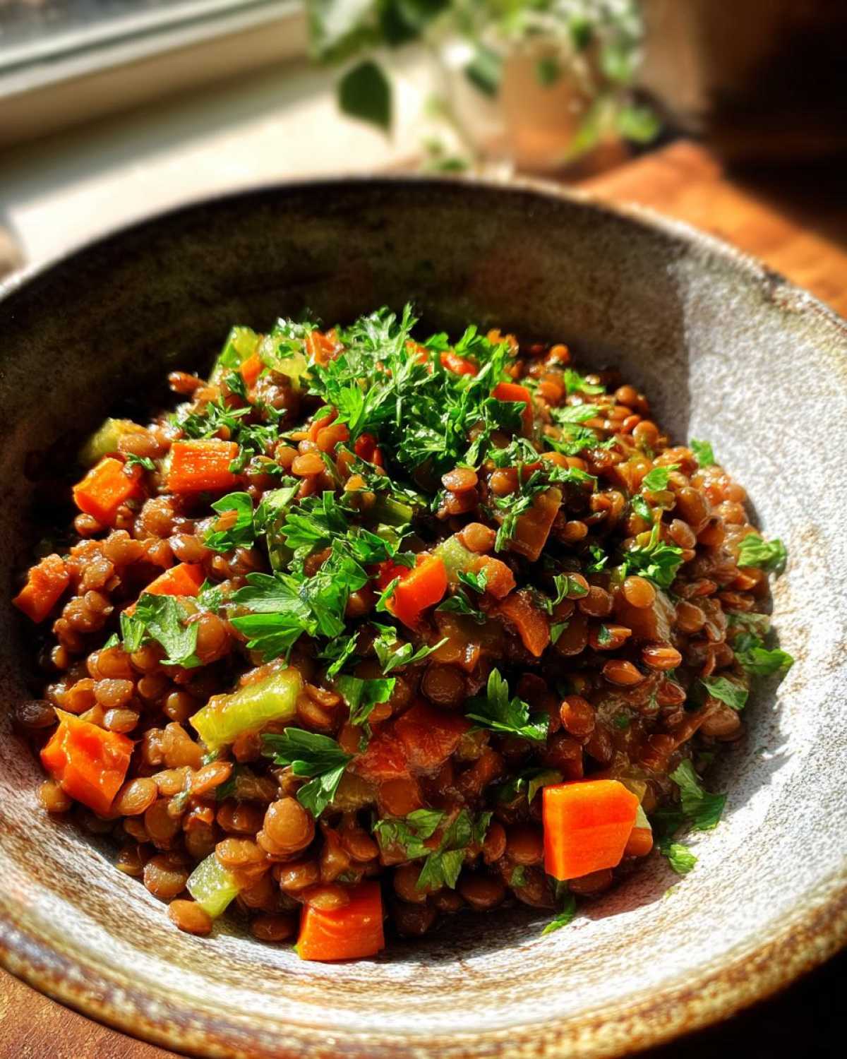 One-Pot Lentil Stew - detail 3