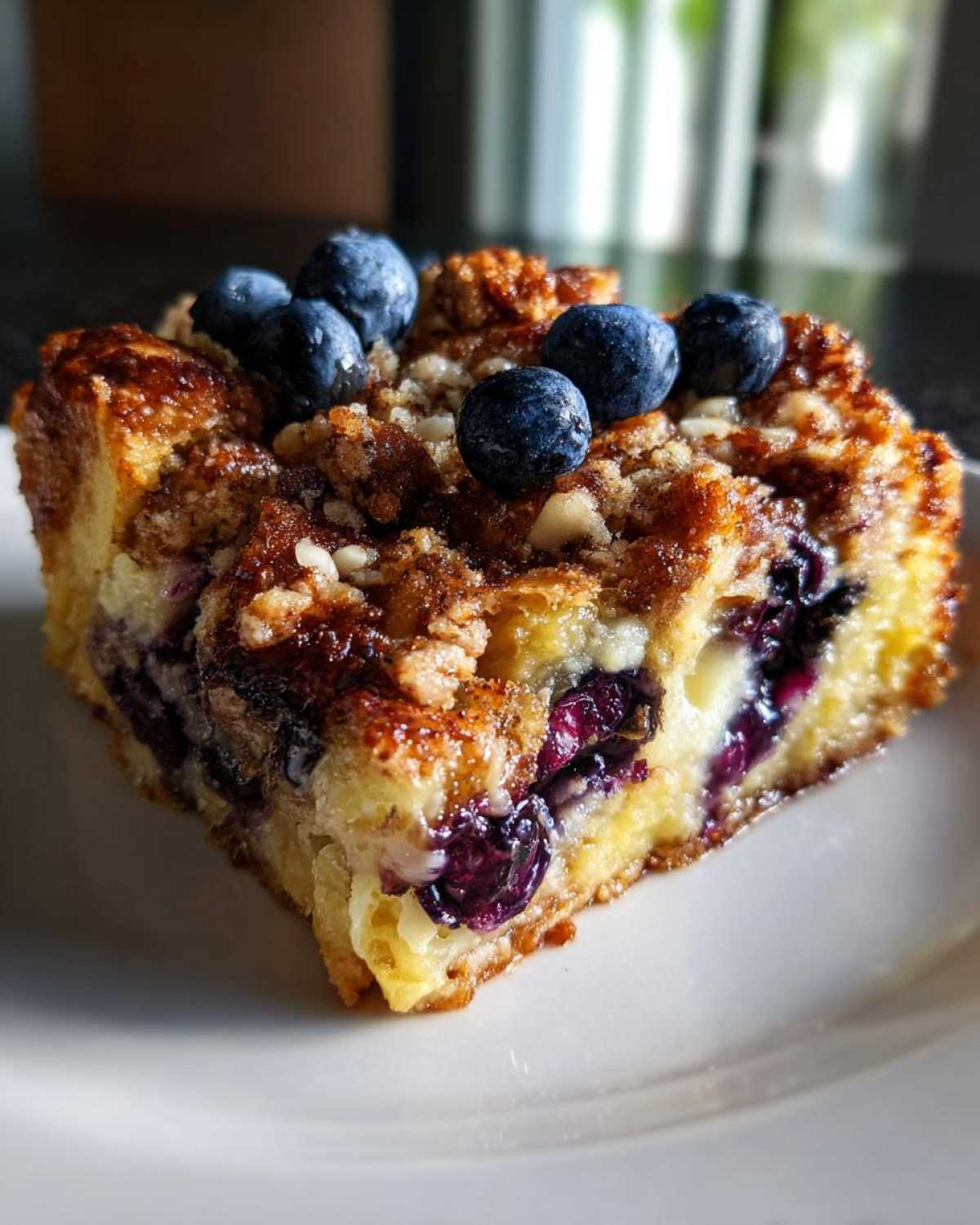 Overnight Blueberry Almond French Toast Bake - detail 4