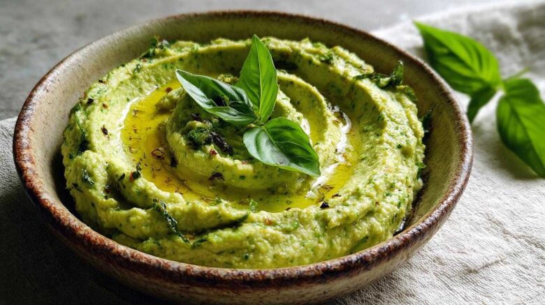 Pesto Hummus