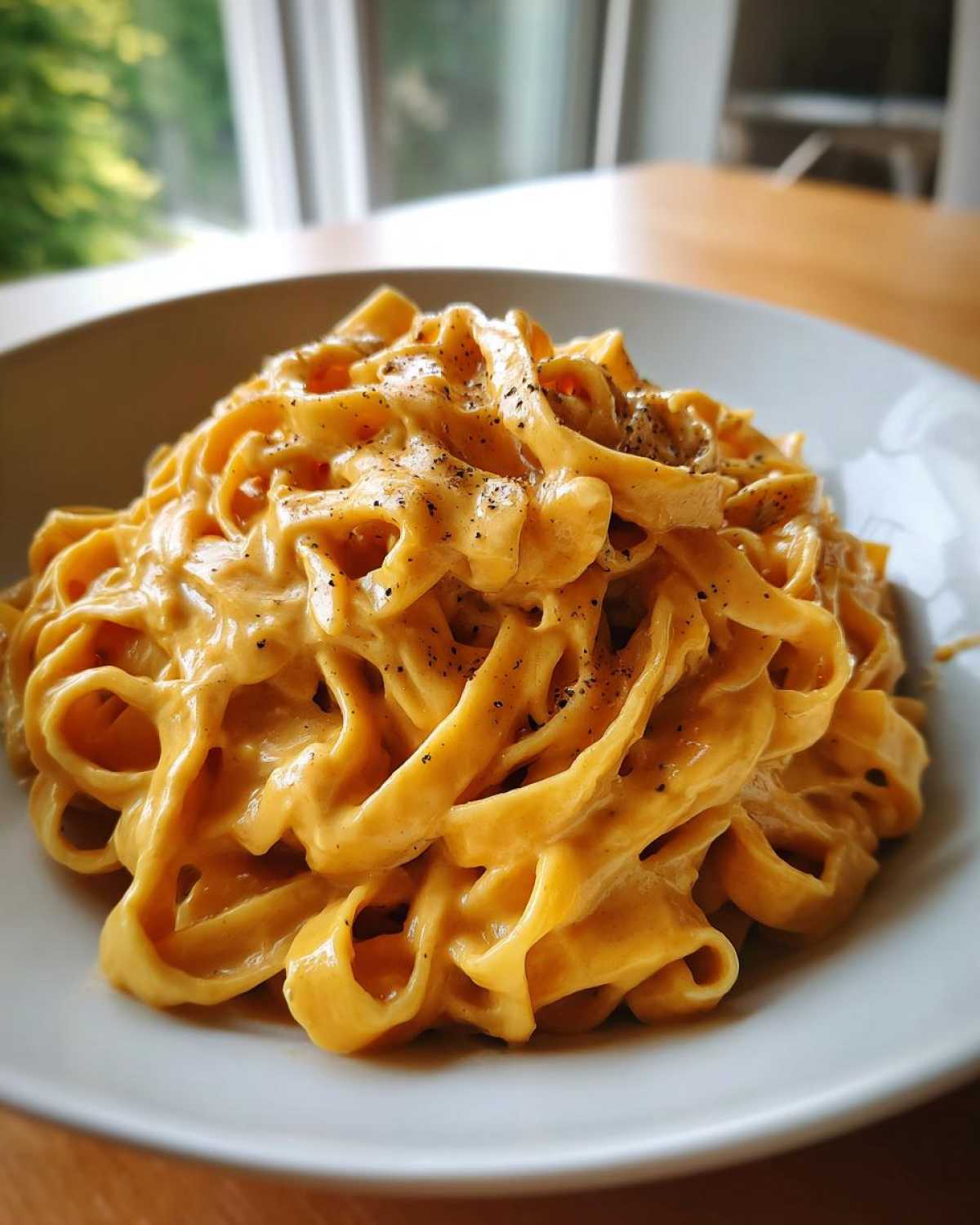 Pumpkin Alfredo Pasta - detail 4