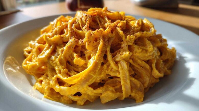 Pumpkin Alfredo Pasta