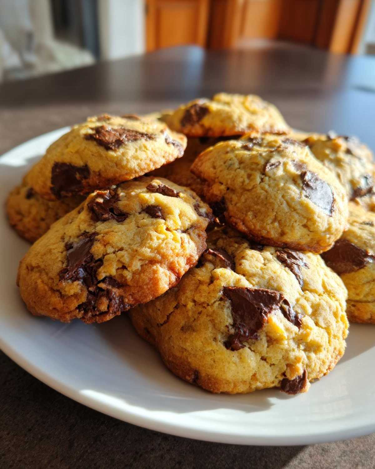 Pumpkin Chocolate Chip Cookies - detail 2