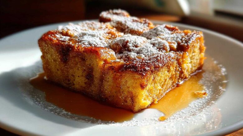 Pumpkin French Toast Casserole
