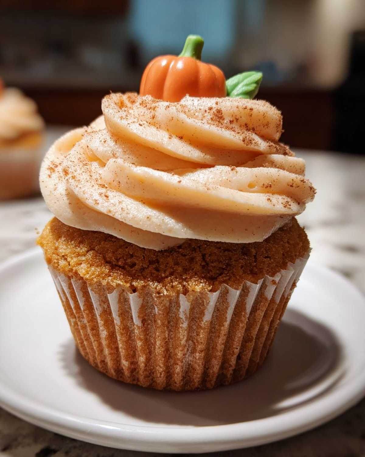 Pumpkin Spice Latte Cupcakes - detail 2