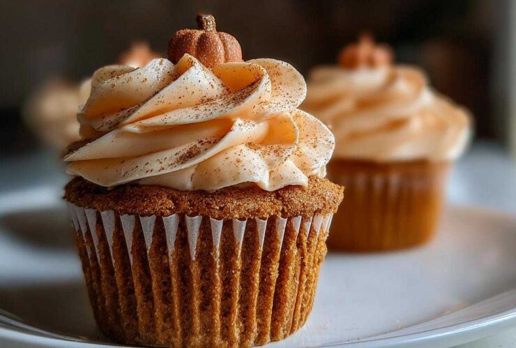 Pumpkin Spice Latte Cupcakes
