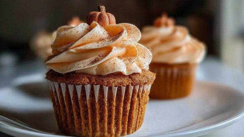 Pumpkin Spice Latte Cupcakes