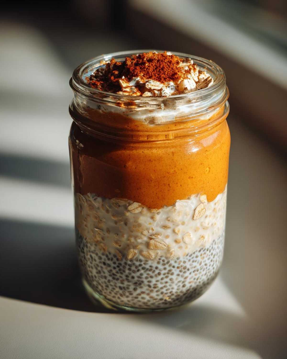 Pumpkin Spice Overnight Oats - detail 2
