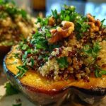 Quinoa Stuffed Acorn Squash