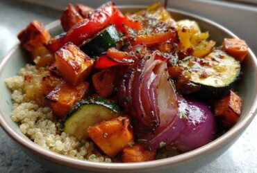 Roasted Veggie Grain Bowl