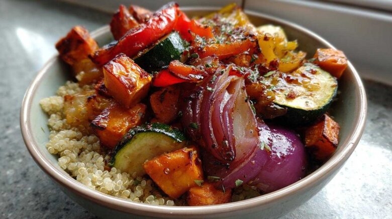 Roasted Veggie Grain Bowl