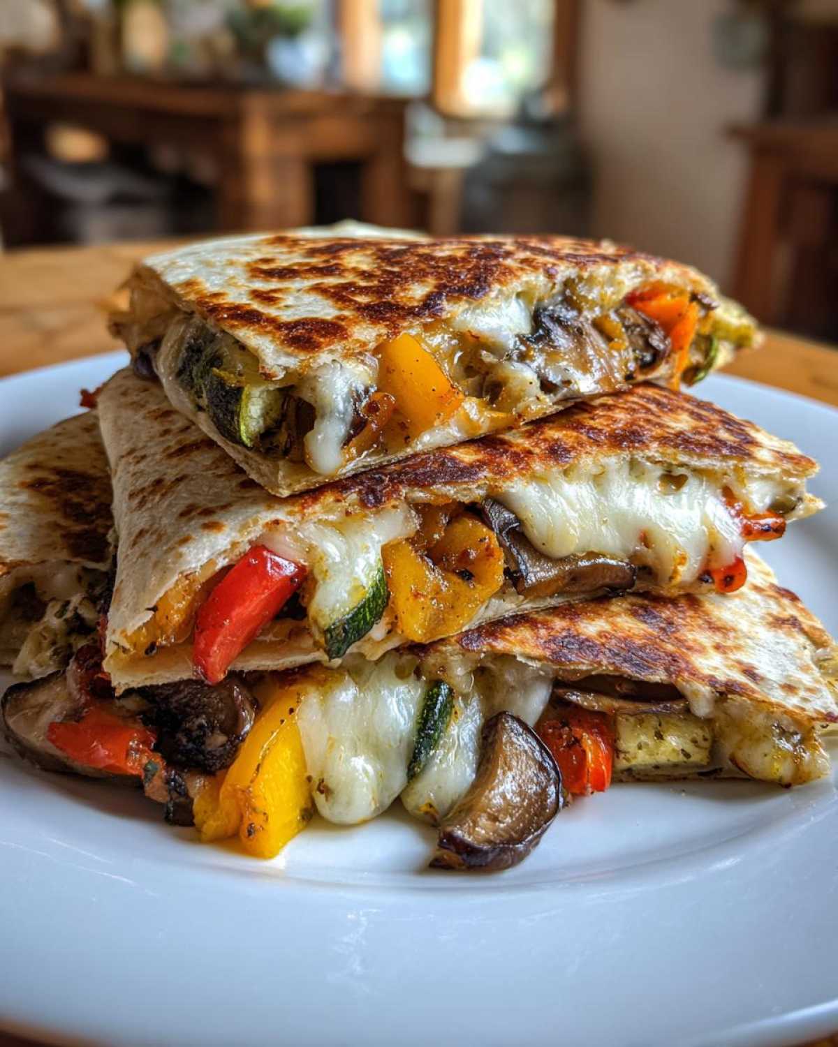 Roasted Veggie Quesadillas - detail 1