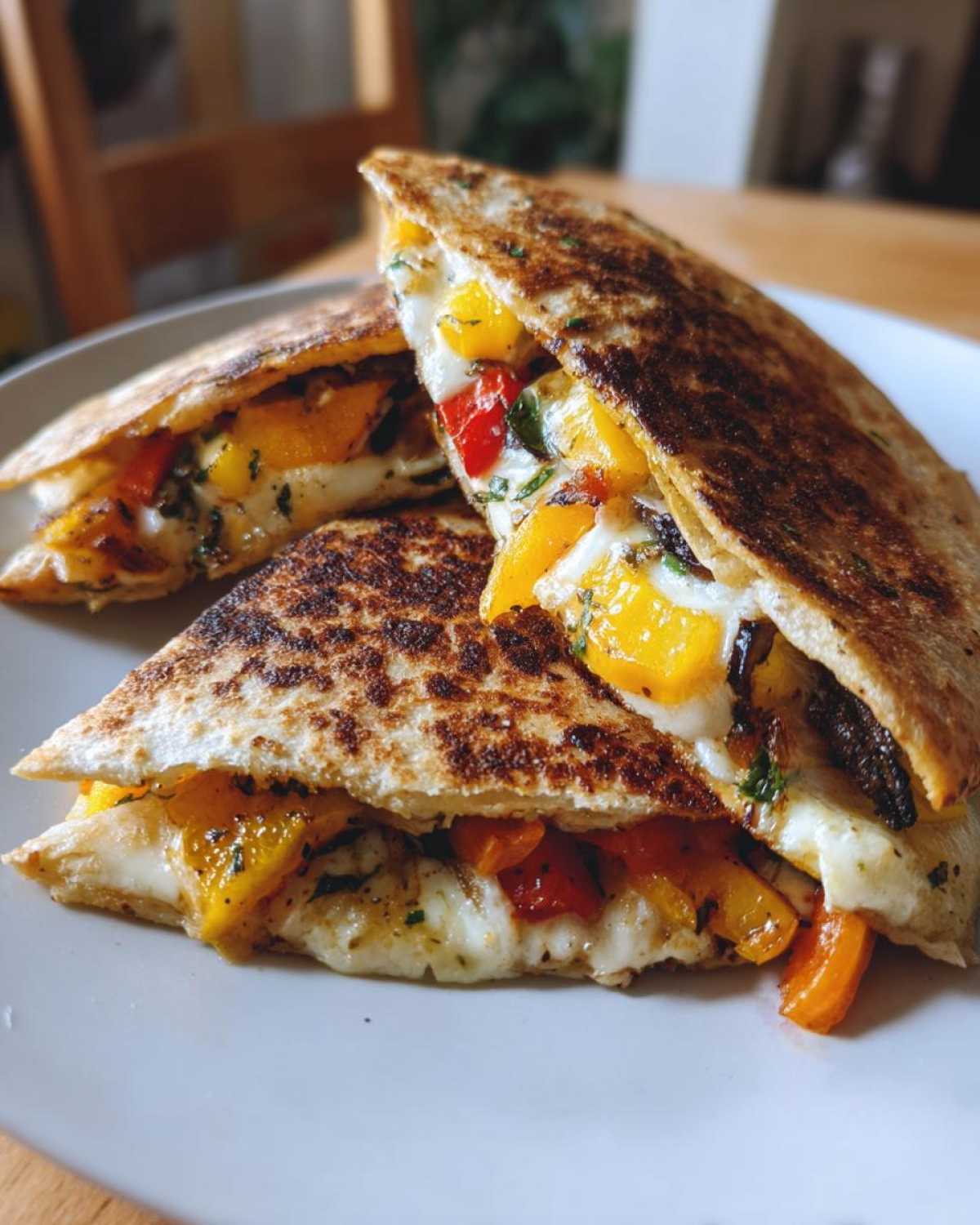 Roasted Veggie Quesadillas - detail 2