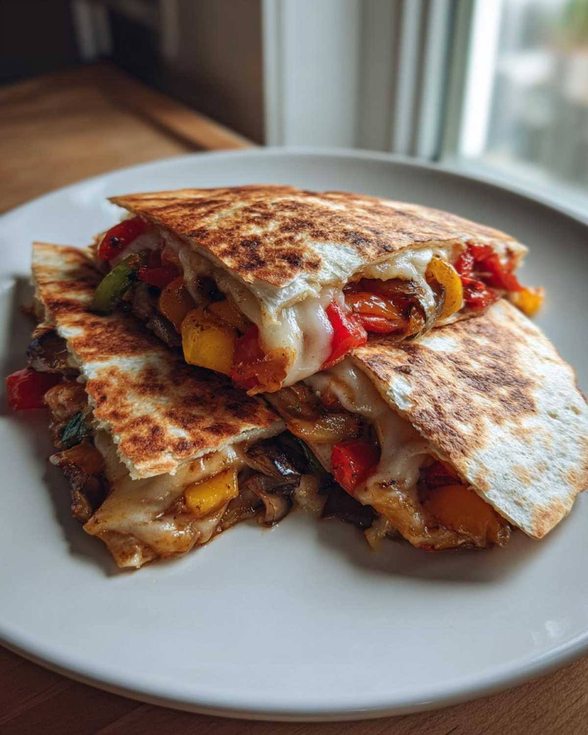 Roasted Veggie Quesadillas - detail 4