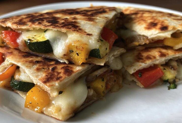 Roasted Veggie Quesadillas