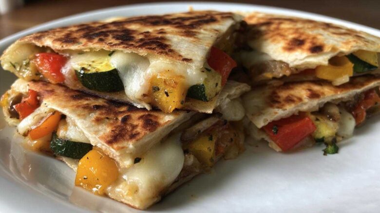 Roasted Veggie Quesadillas
