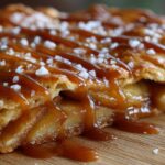 Salted Caramel Apple Galette