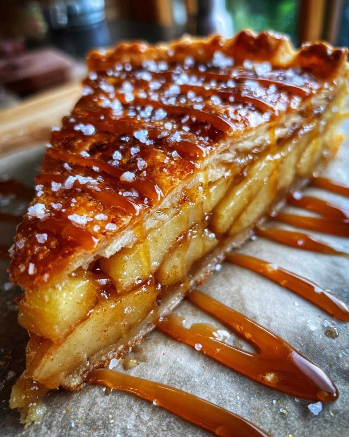Salted Caramel Apple Galette - detail 2