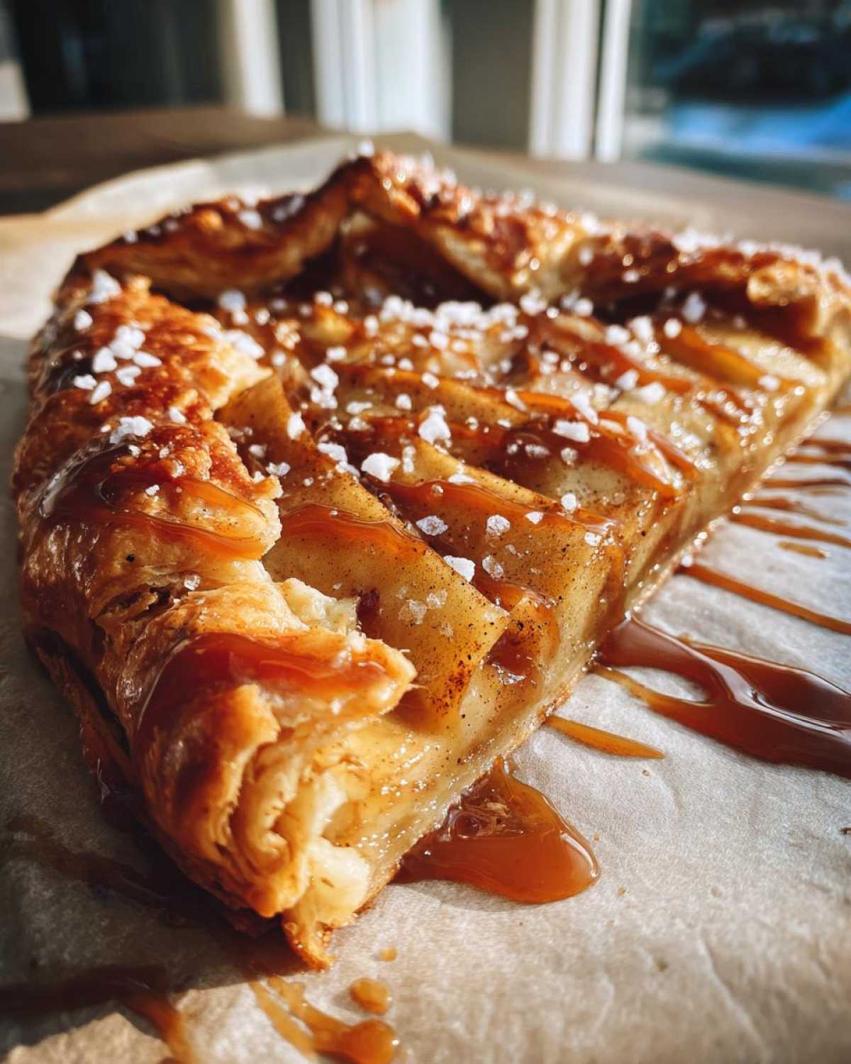 Salted Caramel Apple Galette - detail 3
