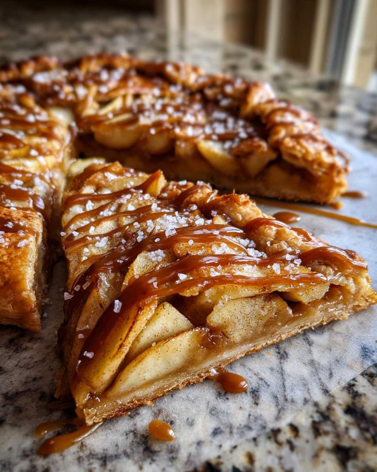 Salted Caramel Apple Galette - detail 4