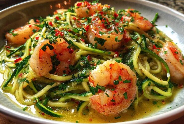 Shrimp Scampi Zoodles
