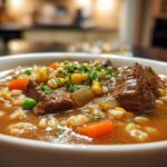Slow Cooker Beef Barley Soup