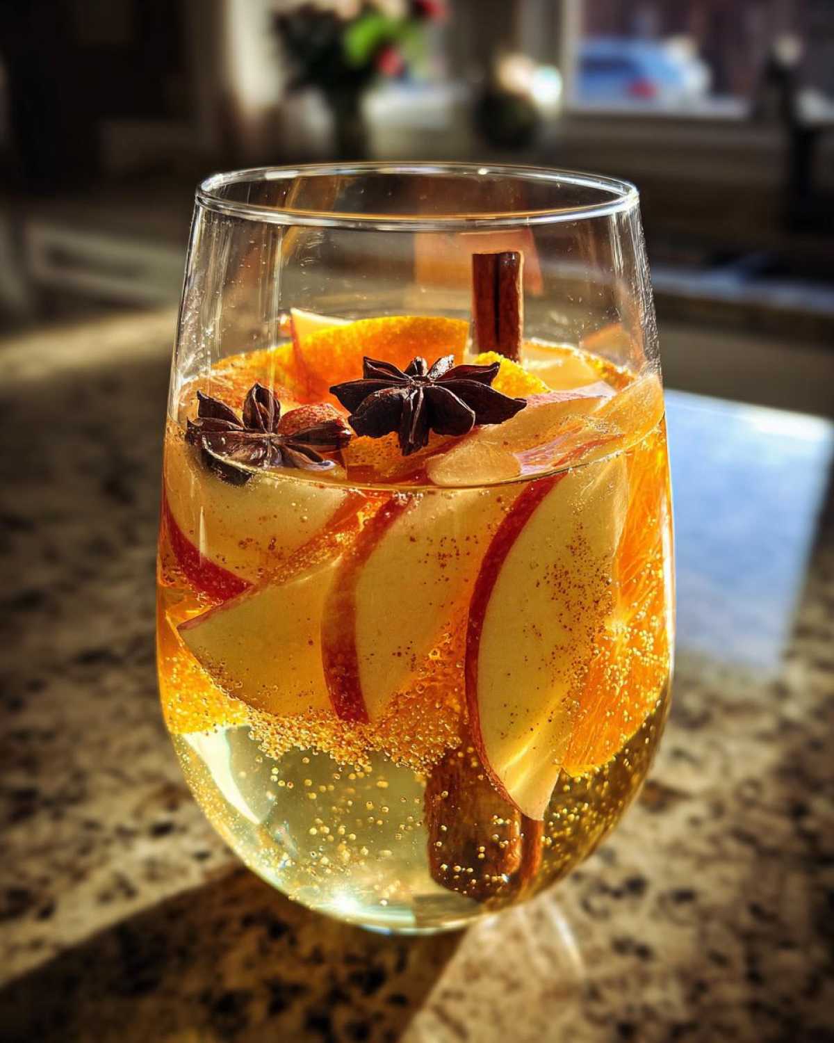 Sparkling Apple Cider Sangria - detail 2
