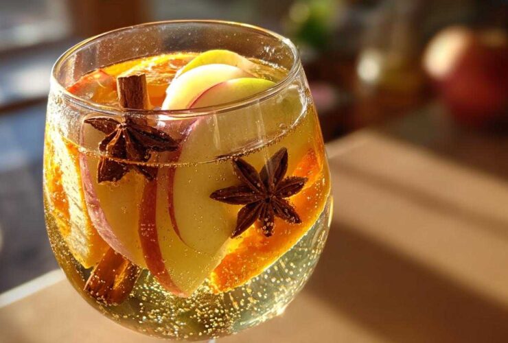 Sparkling Apple Cider Sangria