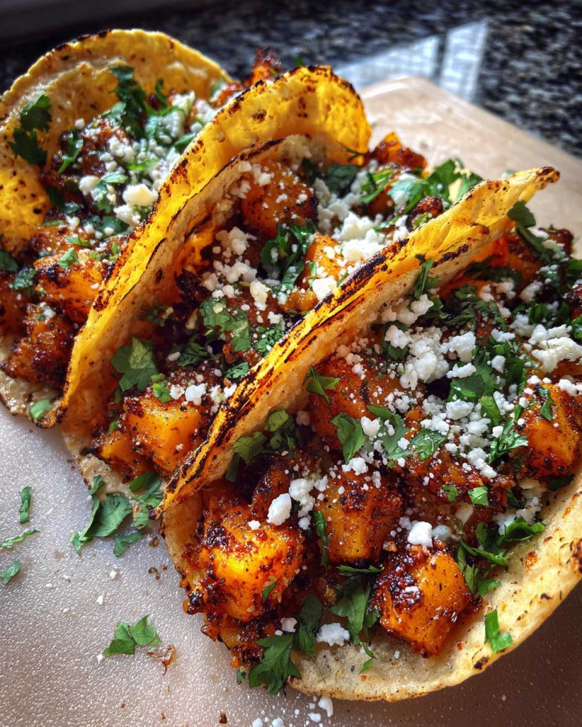 Spicy Butternut Squash Tacos - detail 1