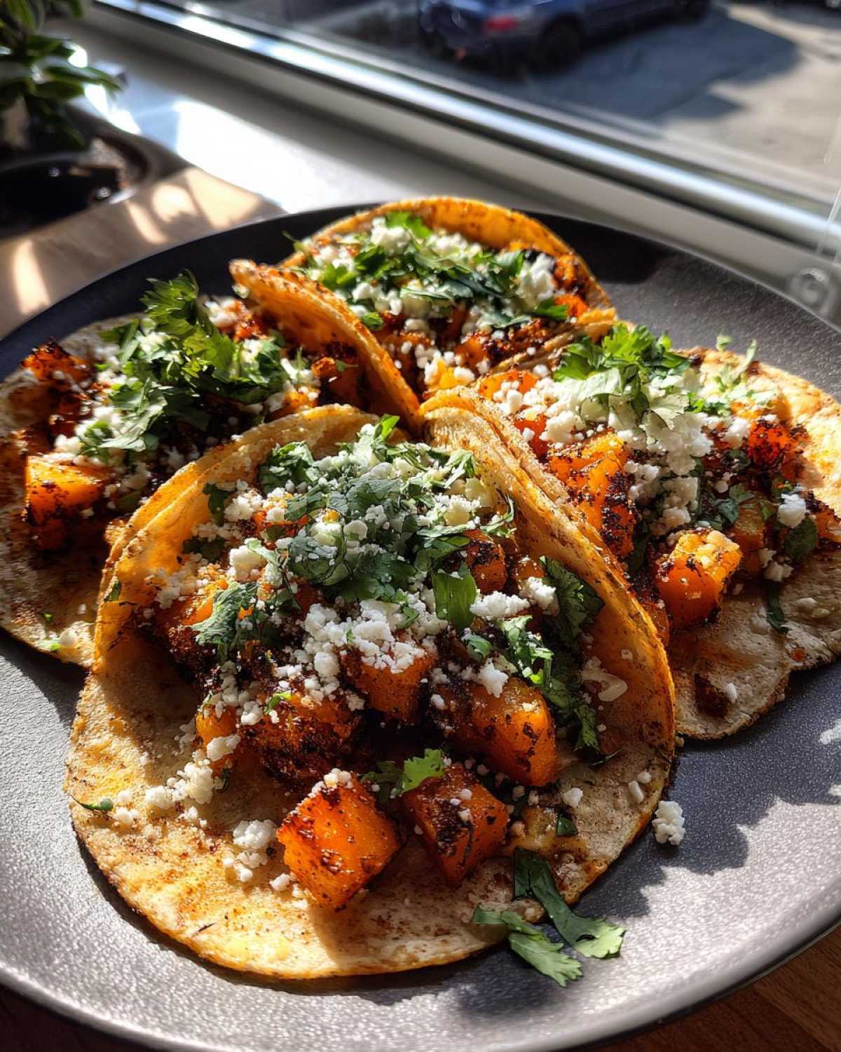Spicy Butternut Squash Tacos - detail 2
