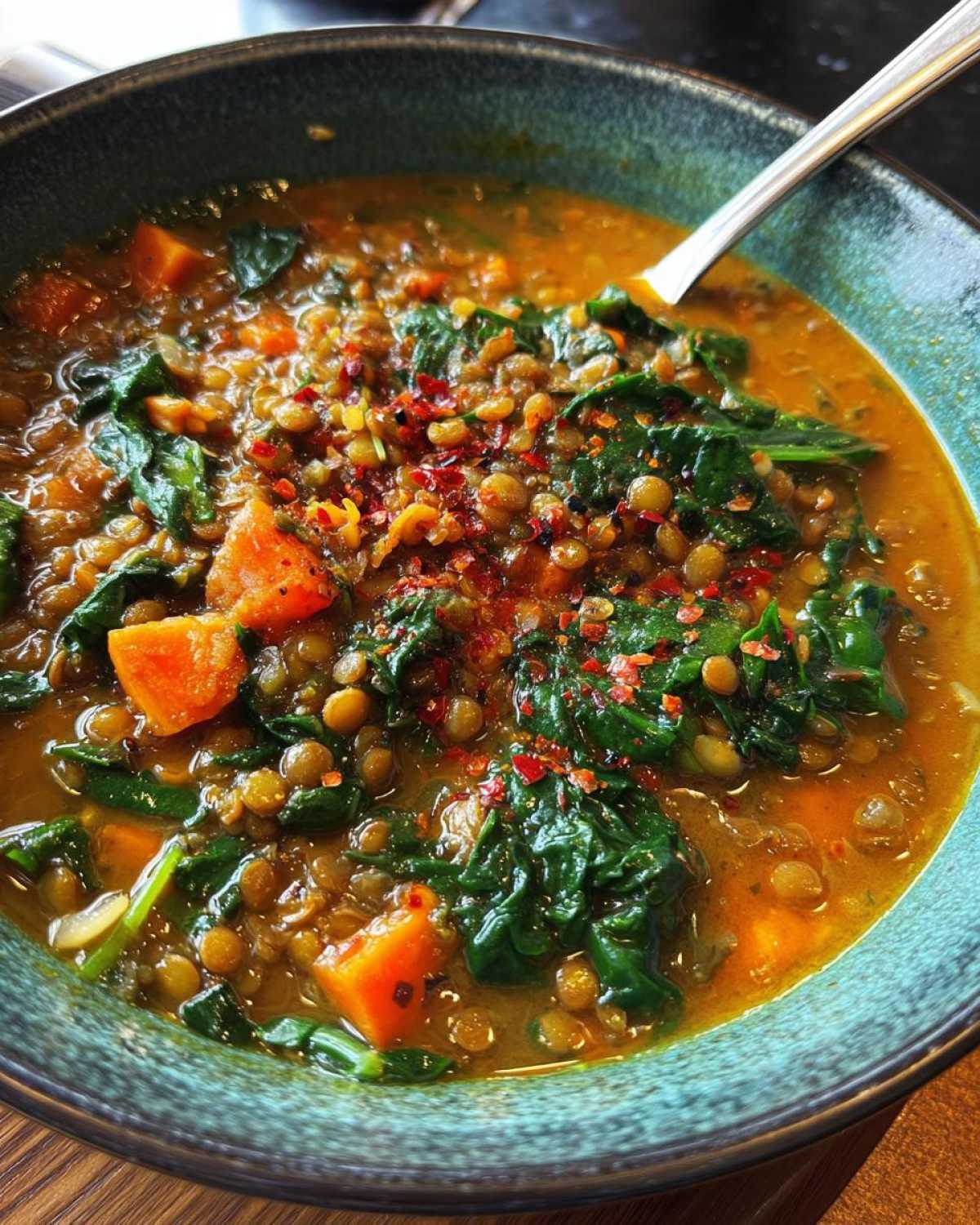 Spicy Lentil Soup - detail 3