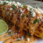 Spicy Mexican street corn