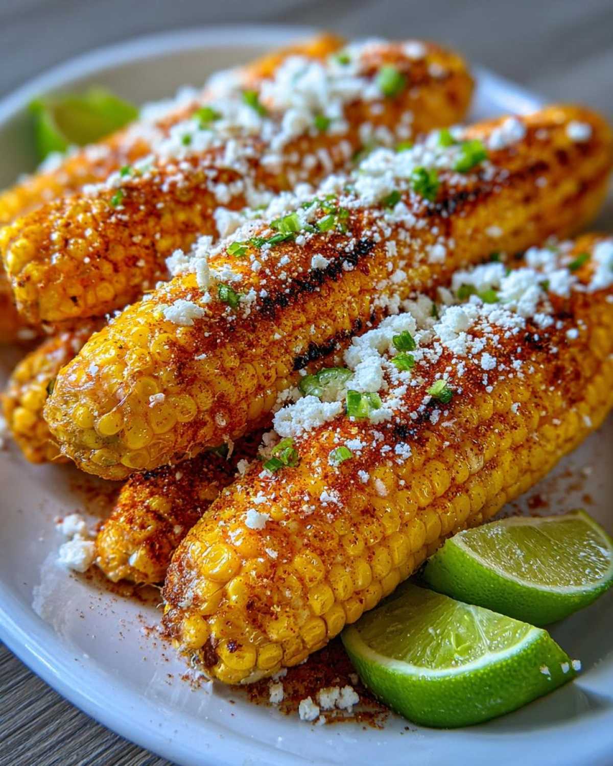 Spicy Mexican street corn - detail 4