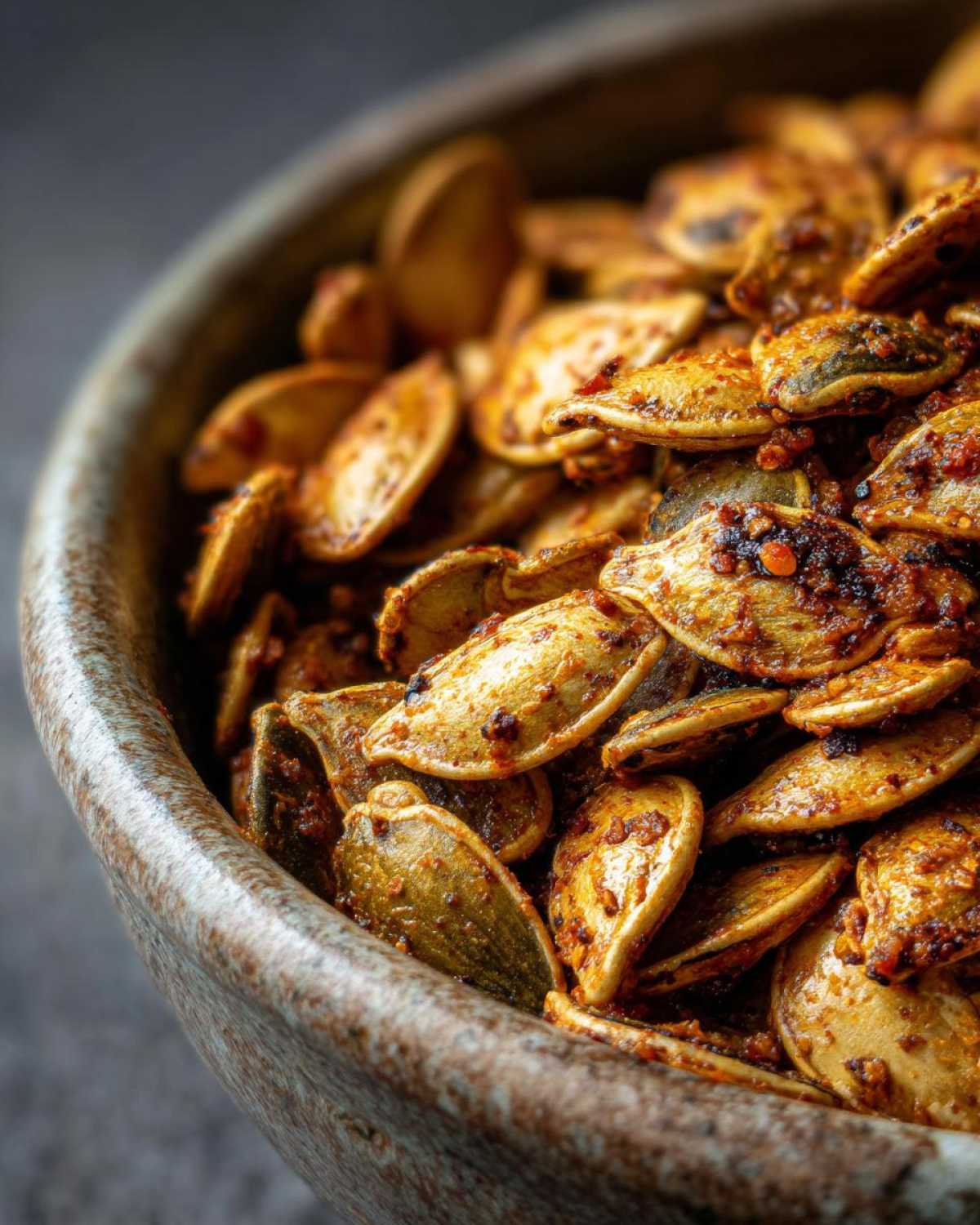 Spicy Roasted Pumpkin Seeds - detail 2