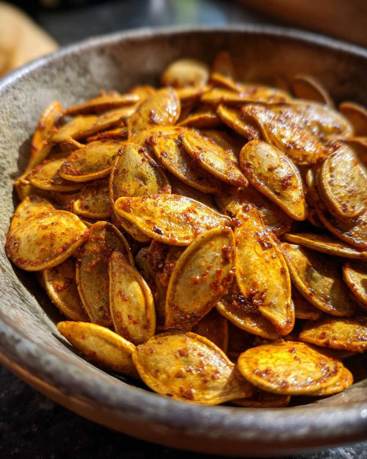 Spicy Roasted Pumpkin Seeds - detail 3