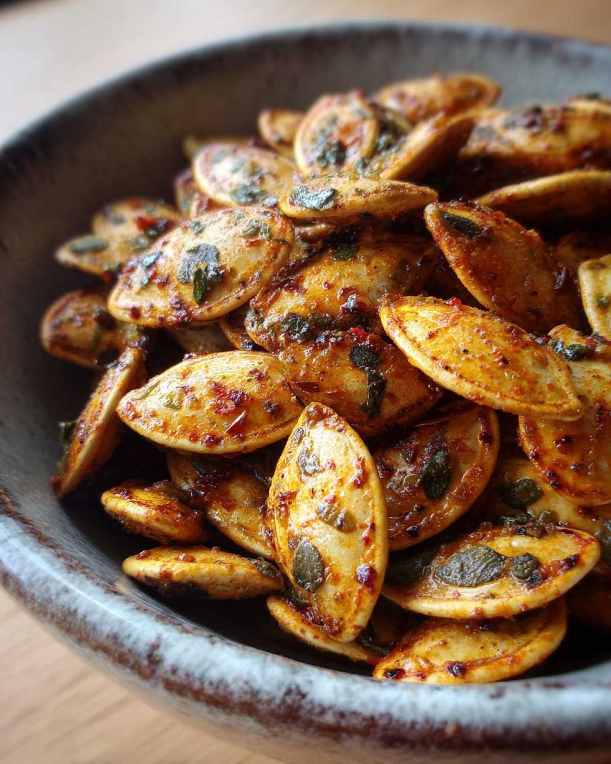Spicy Roasted Pumpkin Seeds - detail 4