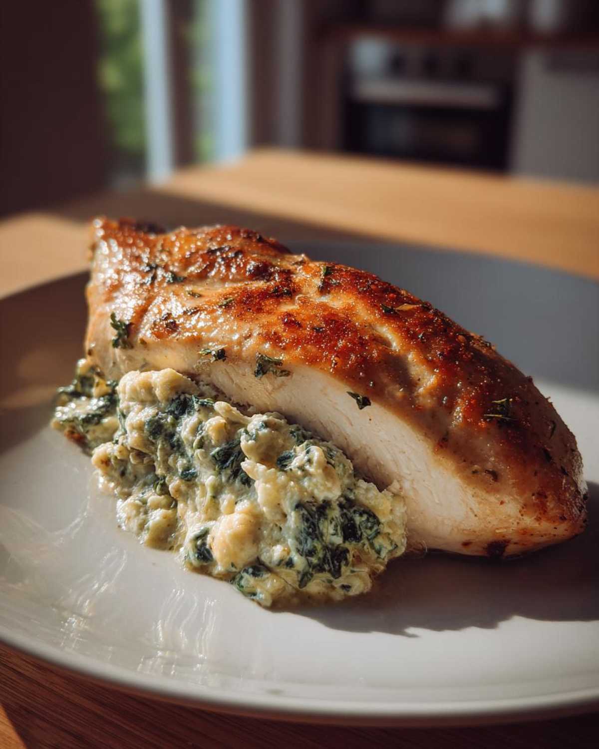 Spinach Artichoke Stuffed Chicken - detail 4