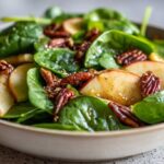 Spinach Pecan Apple Salad