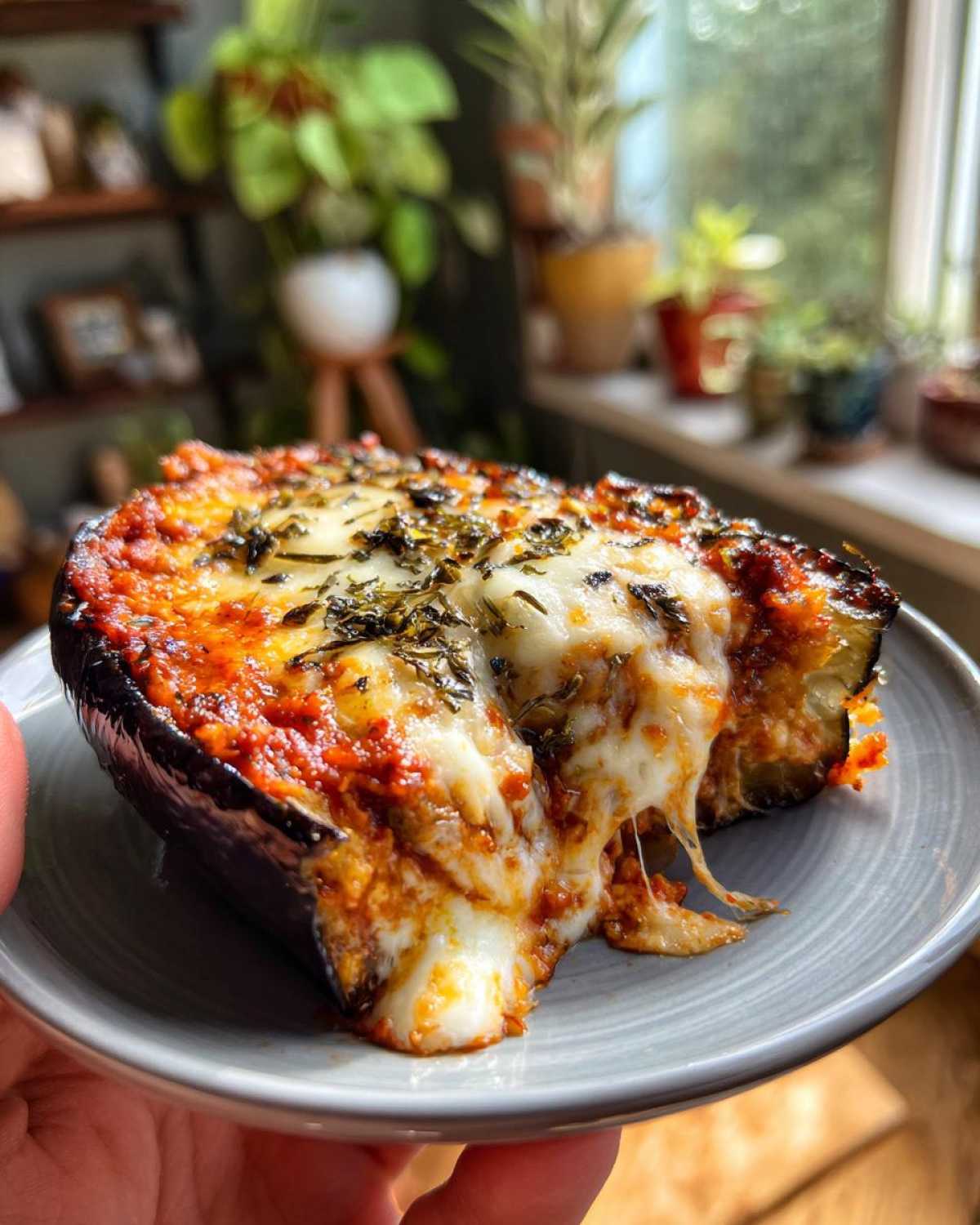 Stuffed Eggplant Parmesan - detail 1
