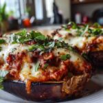 Stuffed Eggplant Parmesan