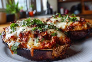 Stuffed Eggplant Parmesan