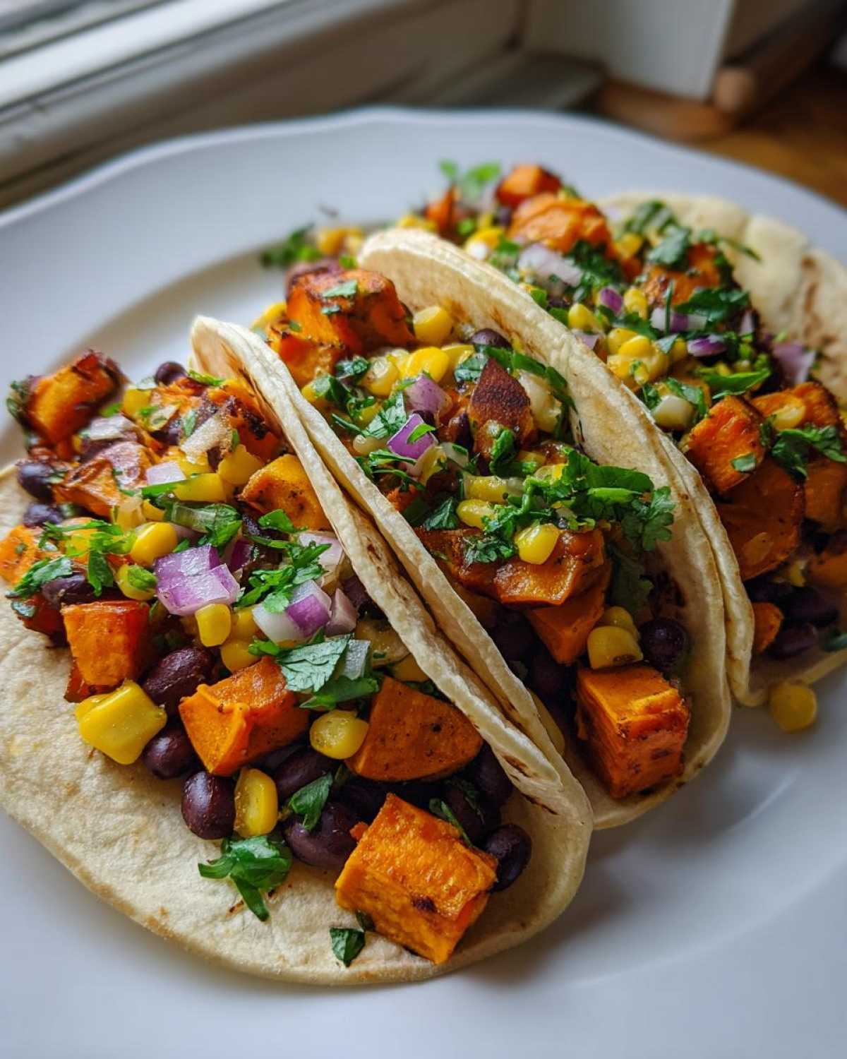 Sweet Potato Black Bean Tacos - detail 1