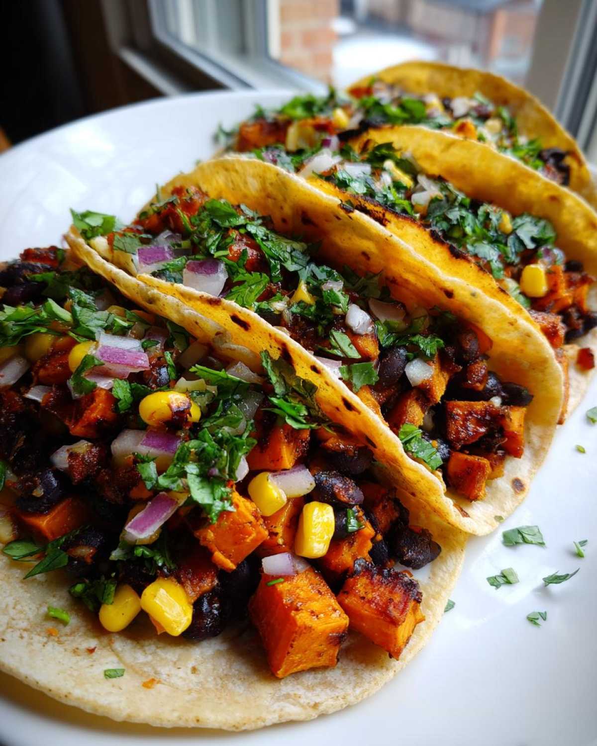 Sweet Potato Black Bean Tacos - detail 2
