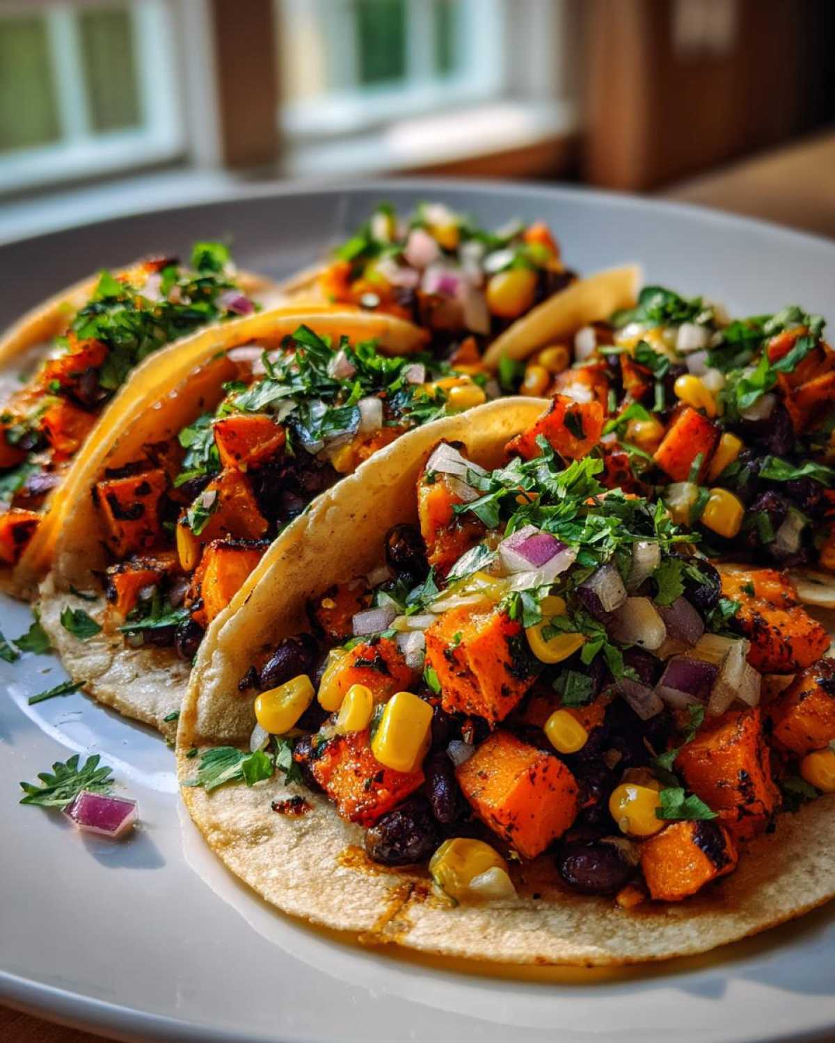 Sweet Potato Black Bean Tacos - detail 3