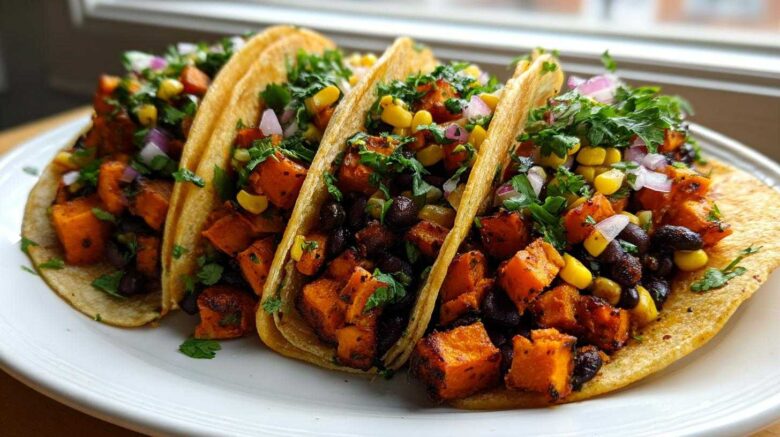 Sweet Potato Black Bean Tacos