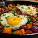 Sweet Potato Breakfast Hash with Eggs