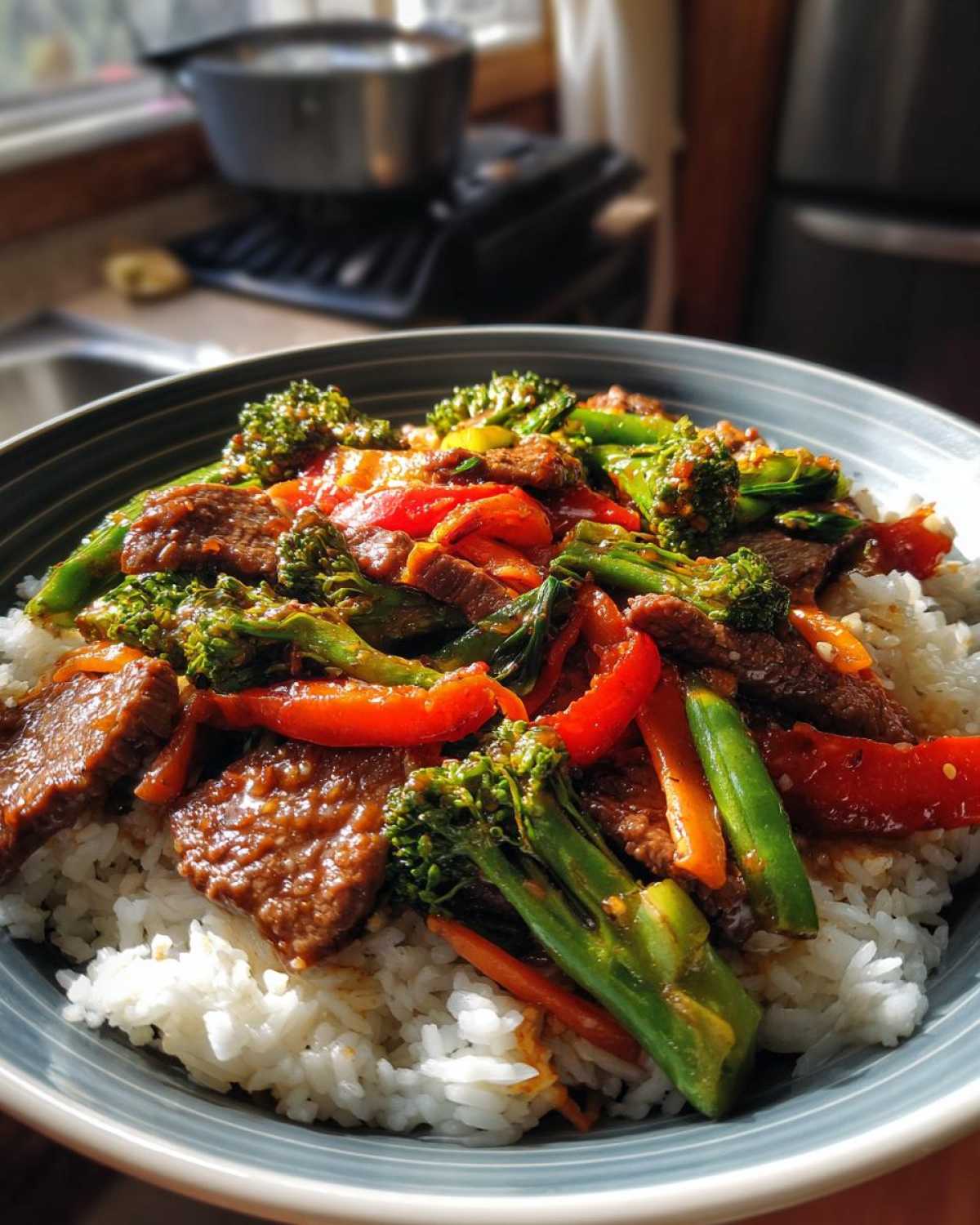 Teriyaki Beef Stir-Fry - detail 1