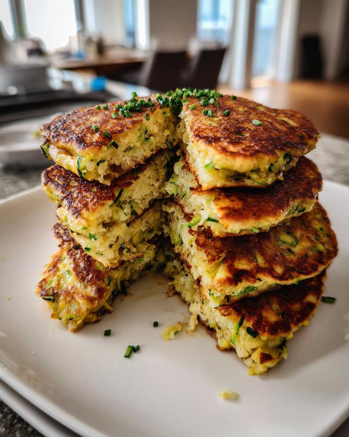 Zucchini Bread Pancakes - detail 2
